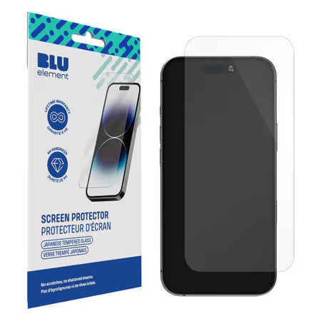 Blu Element's Tempered Glass Screen Protector Compatible with iPhone 17 Pro Max Blu Element