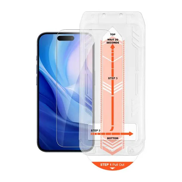 HyperGear HD Tempered Glass Screen Protector for iPhone 16 Pro and 16 Pro Max Hyper Gear