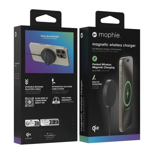 Mophie Qi2 Charging Pad w/Kickstand Mophie