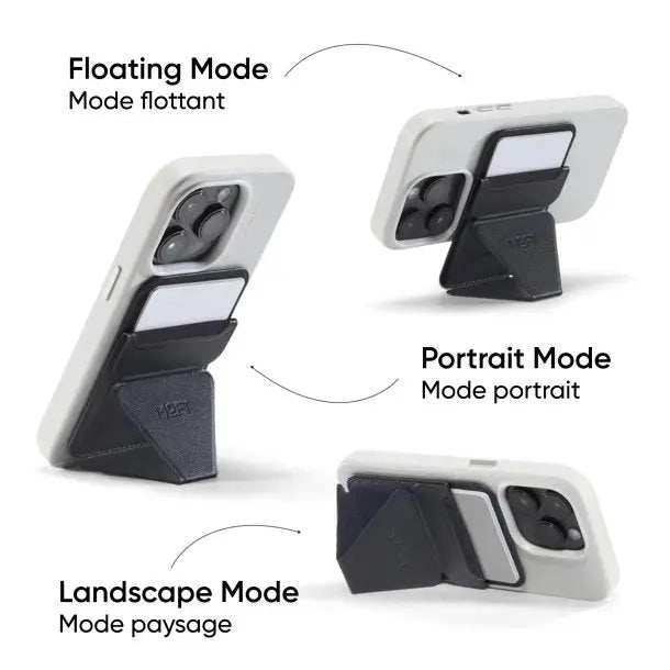 MOFT Snap-On iPhone Stand & Wallet MagSafe MOFT