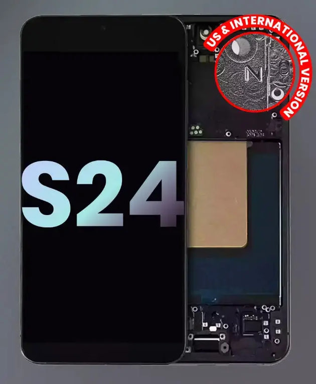 Samsung S24 5G Replacement Screen [ NEW w/ Frame ] 3C Easy Markham