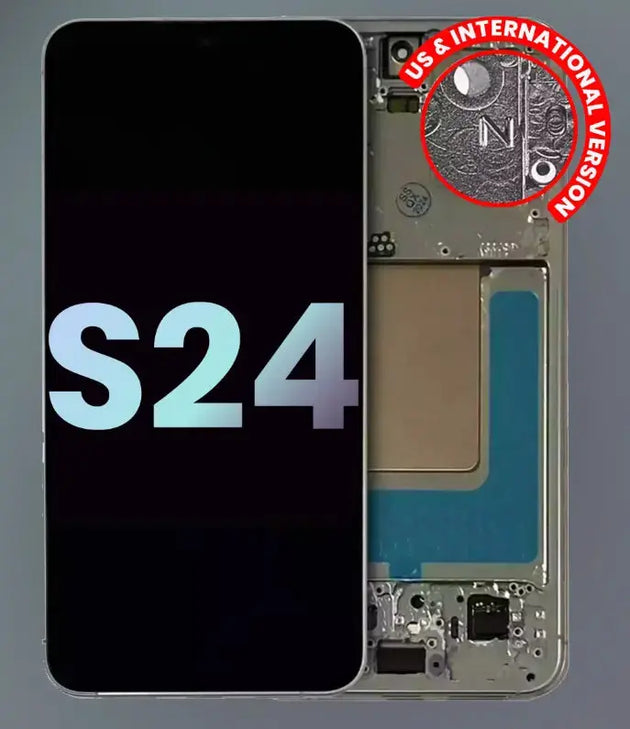 Samsung S24 5G Replacement Screen [ NEW w/ Frame ] 3C Easy Markham