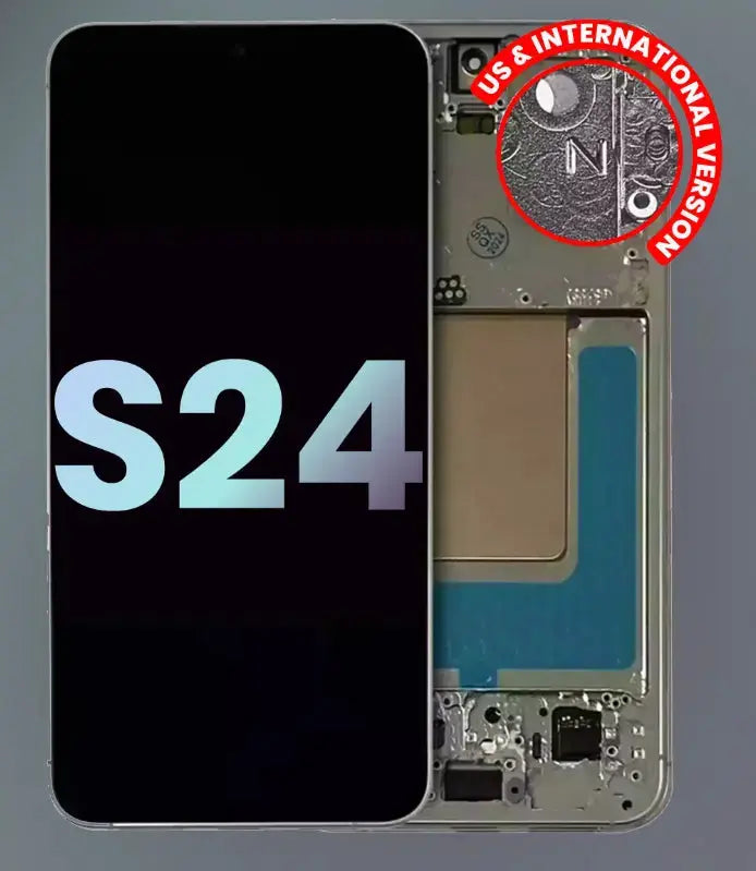 Samsung S24 5G Replacement Screen [ NEW w/ Frame ] 3C Easy Markham