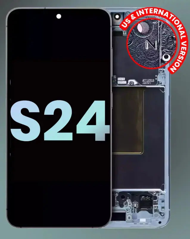 Samsung S24 5G Replacement Screen [ NEW w/ Frame ] 3C Easy Markham