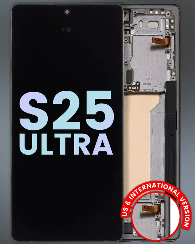 Samsung S25 Ultra 5G Replacement Screen w/ Frame 3C Easy Markham