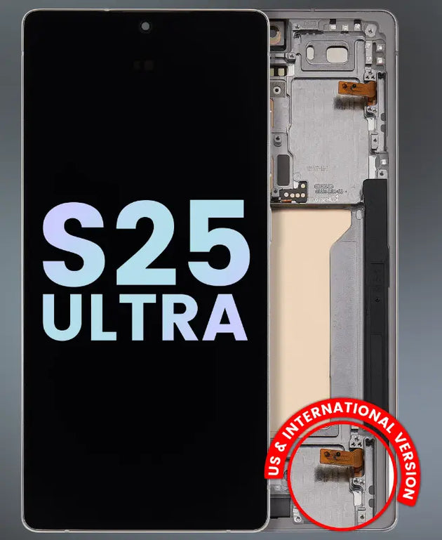 Samsung S25 Ultra 5G Replacement Screen w/ Frame 3C Easy Markham