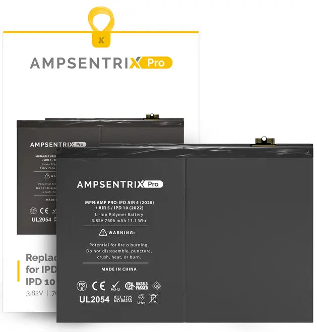 Ampsentrix Replacement Batteries for Apple iPads - 3C Easy Markham