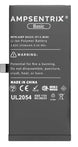 Ampsentrix Basic Replacement Batteries for Apple iPhone 13 Mini / 13 / 13 Pro / 13 Pro Max - 3C Easy Markham