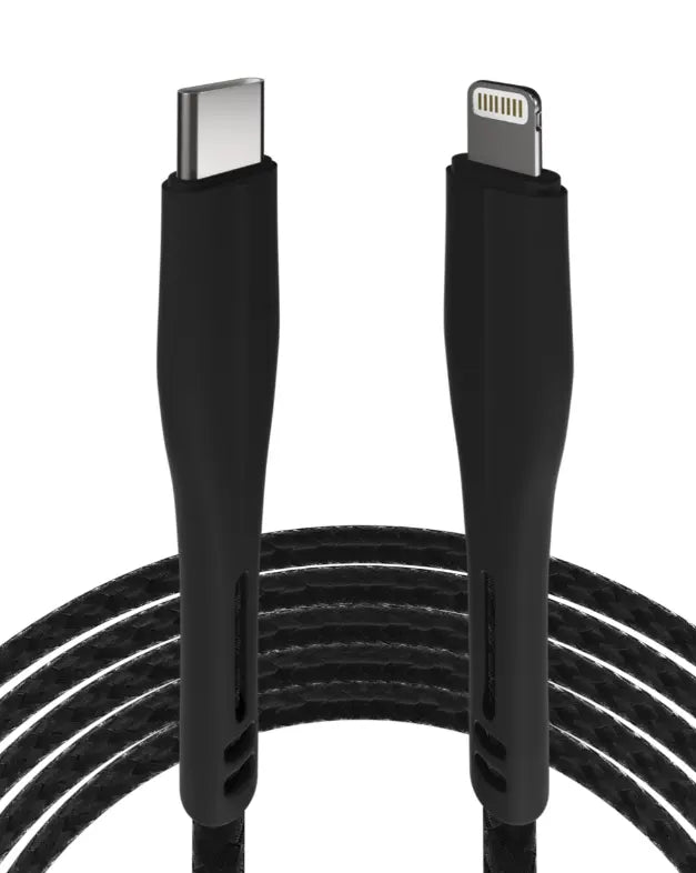 Ampsentrix Braided USB-C to Lightning Cable - 3C Easy Markham