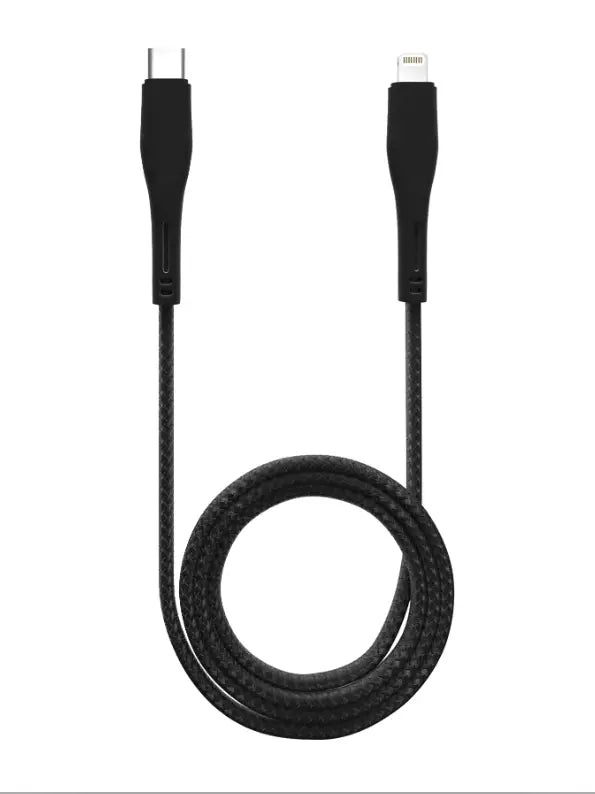 Ampsentrix Braided USB-C to Lightning Cable - 3C Easy Markham