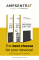 Ampsentrix Pro Replacement Batteries for Apple iPhone 11 / 11 Pro / 11 Pro Max - 3C Easy Markham