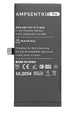 Ampsentrix Pro Replacement Batteries for Apple iPhone 13 Mini / 13 / 13 Pro / 13 Pro Max - 3C Easy Markham