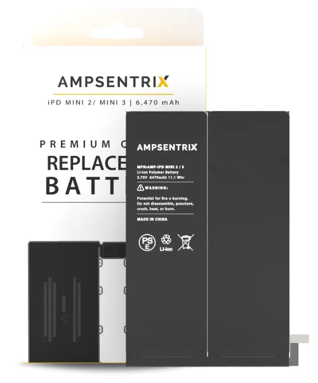 Ampsentrix Replacement Batteries for Apple iPad Minis - 3C Easy Markham