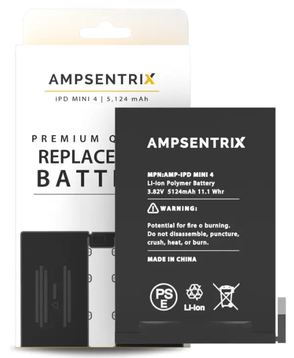 Ampsentrix Replacement Batteries for Apple iPad Minis - 3C Easy Markham