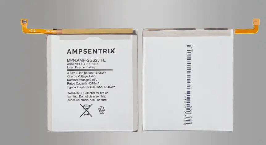 AmpSentrix Replacement Battery Compatible with Samsung S23 FE 5G - 3C Easy Markham