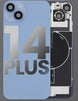 Back Cover Pre-Installed with Wireless Charging Coil, MagSafe Magnets & Flashlight Flex for iPhone 14 Plus - 3C Easy Markham