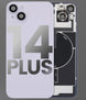 Back Cover Pre-Installed with Wireless Charging Coil, MagSafe Magnets & Flashlight Flex for iPhone 14 Plus - 3C Easy Markham