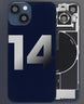 Back Cover Pre-Installed with Wireless Charging Coil, MagSafe Magnets & Flashlight Flex for iPhone 14 - 3C Easy Markham