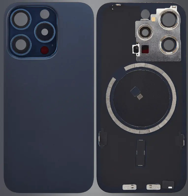 Back Glass Pre-Installed w/ MagSafe Magnet Compatible with iPhone 15 Pro Max - 3C Easy Markham