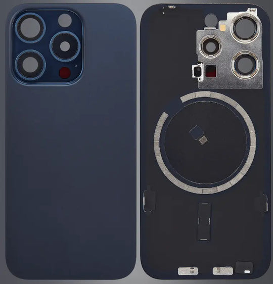 Back Glass Pre-Installed w/ MagSafe Magnet Compatible with iPhone 15 Pro - 3C Easy Markham