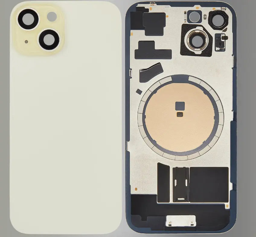 Back Glass pre-installed w/ MagSafe Magnet Compatible with iPhone 15 - 3C Easy Markham
