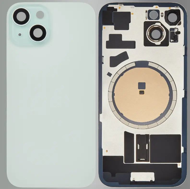Back Glass pre-installed w/ MagSafe Magnet Compatible with iPhone 15 - 3C Easy Markham