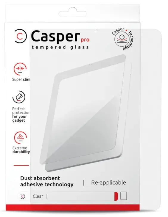 Casper Premium Tempered Glass Screen Protector for Apple iPad Mini 6th (2021) / 7th (2024) Gen - 3C Easy Markham