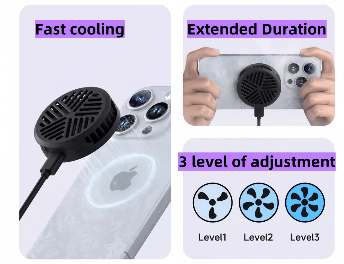 HaGiBis Magnetic Phone Cooler - 3C Easy Markham