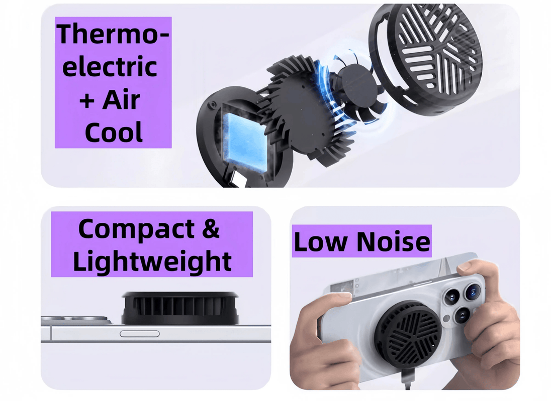 HaGiBis Magnetic Phone Cooler - 3C Easy Markham