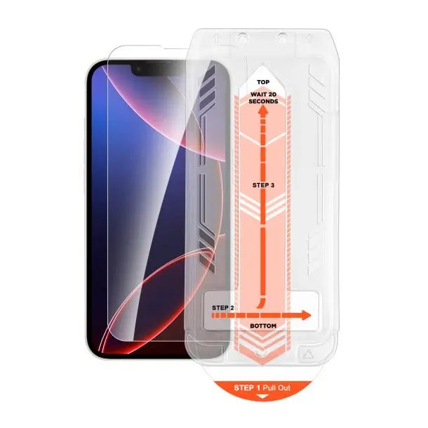 HyperGear Tempered Glass Screen Protector Compatible w/ iPhone 16E - 3C Easy Markham