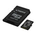 Kingston Canvas Select Plus 64GB microSDXC Card – Up to 100MB/s, A1 Performance (Gen 3) + SD Adapter - 3C Easy Markham