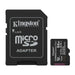 Kingston Canvas Select Plus 64GB microSDXC Card – Up to 100MB/s, A1 Performance (Gen 3) + SD Adapter - 3C Easy Markham