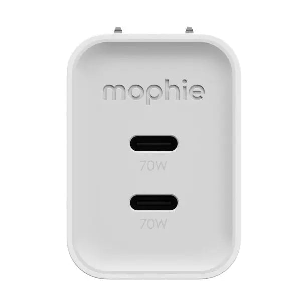 Mophie Speedport GaN 70W Dual USB-C Wall Adaptor - 3C Easy Markham