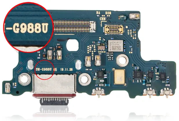 Replacement Charging Port Board for Samsung Galaxy S20 5G, S20 Plus 5G and S20 Ultra 5G - 3C Easy Markham