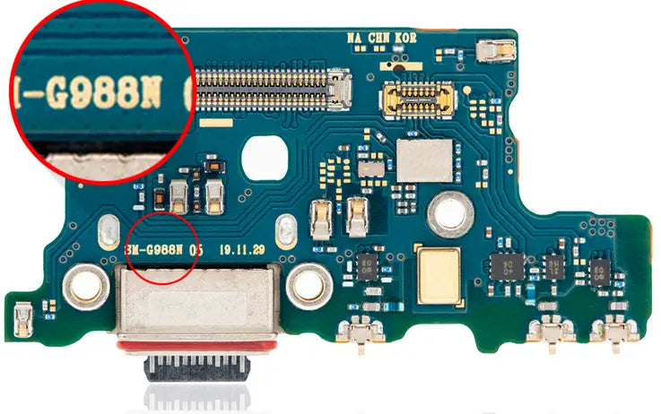 Replacement Charging Port Board for Samsung Galaxy S20 5G, S20 Plus 5G and S20 Ultra 5G - 3C Easy Markham