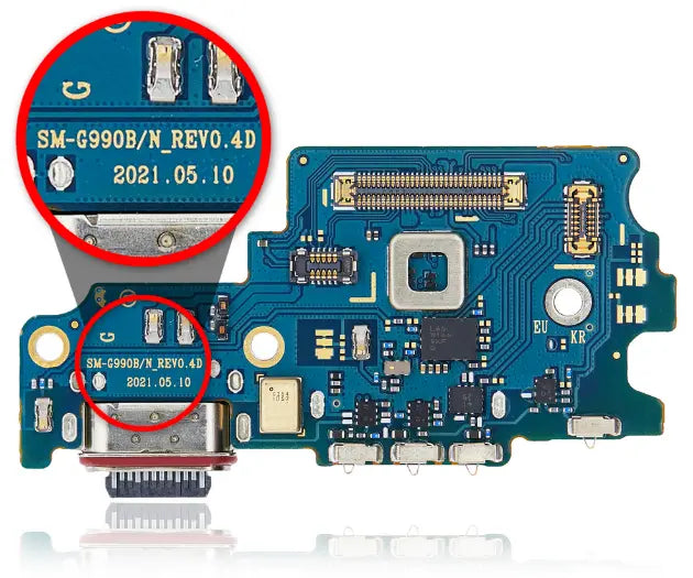 Replacement Charging Port Board for Samsung Galaxy S20 FE 5G, and S21 FE 5G - 3C Easy Markham