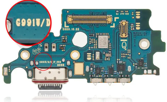 Replacement Charging Port Board for Samsung Galaxy S21 5G, S21 Plus 5G and S21 Ultra 5G - 3C Easy Markham