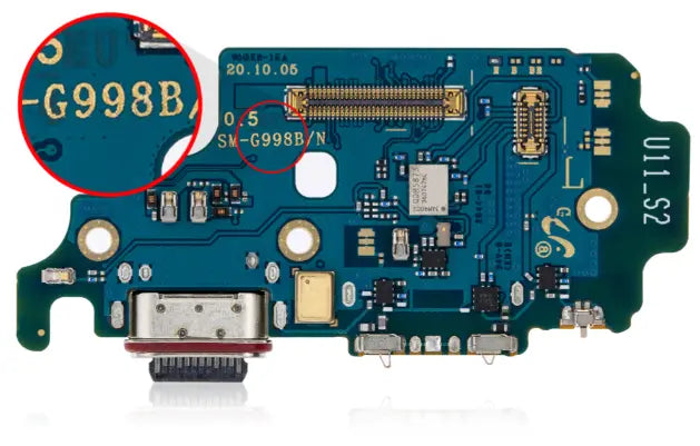 Replacement Charging Port Board for Samsung Galaxy S21 5G, S21 Plus 5G and S21 Ultra 5G - 3C Easy Markham