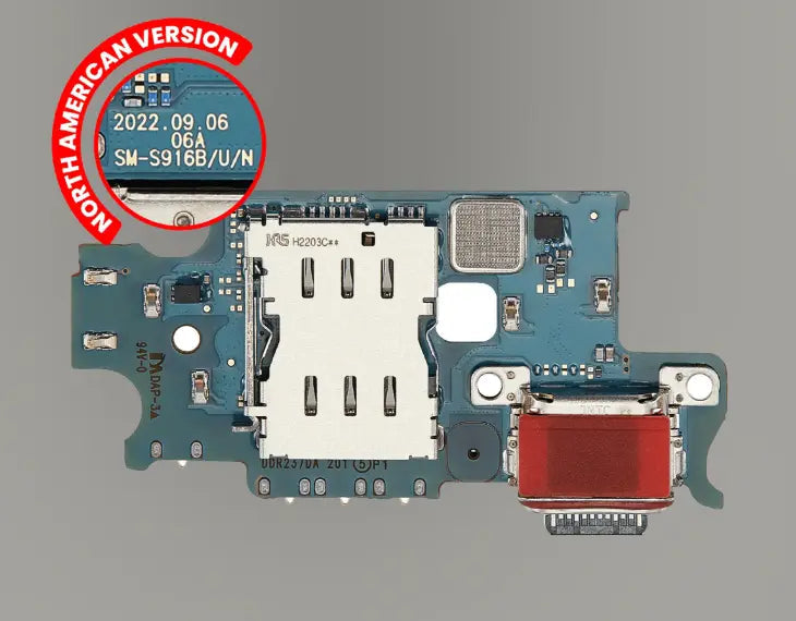 Replacement Charging Port Daughter Board Comaptible with Samsung Galaxy S23 5G, S23 Plus 5G and S23 Ultra 5G - 3C Easy Markham