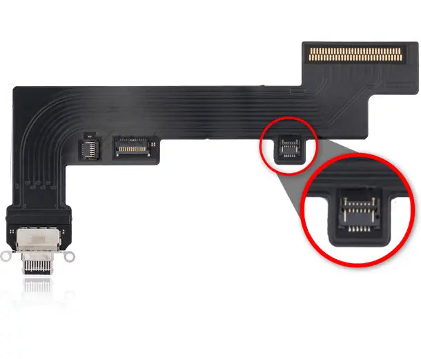 Replacement Charging Port Flex Cable Compatible with Apple iPad Air 4th (2020) / 5th Gen (2022) - 3C Easy Markham
