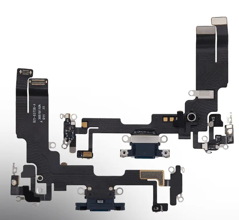 Replacement Charging Port Flex Cable for Apple iPhone 14, 14 Plus, 14 Pro, and 14 Pro Max - 3C Easy Markham