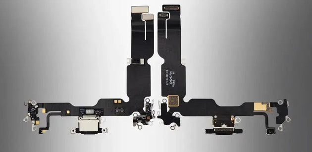 Replacement Charging Port Flex Cable for iPhone 15, 15 Plus, 15 Pro & 15 Pro Max - 3C Easy Markham
