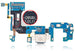 Replacement Charging Port Flex Cable for Samsung Galaxy S8, S8 Plus, S9, and S9 Plus - 3C Easy Markham
