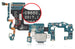Replacement Charging Port Flex Cable for Samsung Galaxy S8, S8 Plus, S9, and S9 Plus - 3C Easy Markham