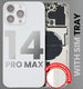 Replacement Housing w/ Misc. Components Pre-Installed Compatible with iPhone 14 Pro Max - 3C Easy Markham