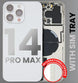 Replacement Housing w/ Misc. Components Pre-Installed Compatible with iPhone 14 Pro Max - 3C Easy Markham