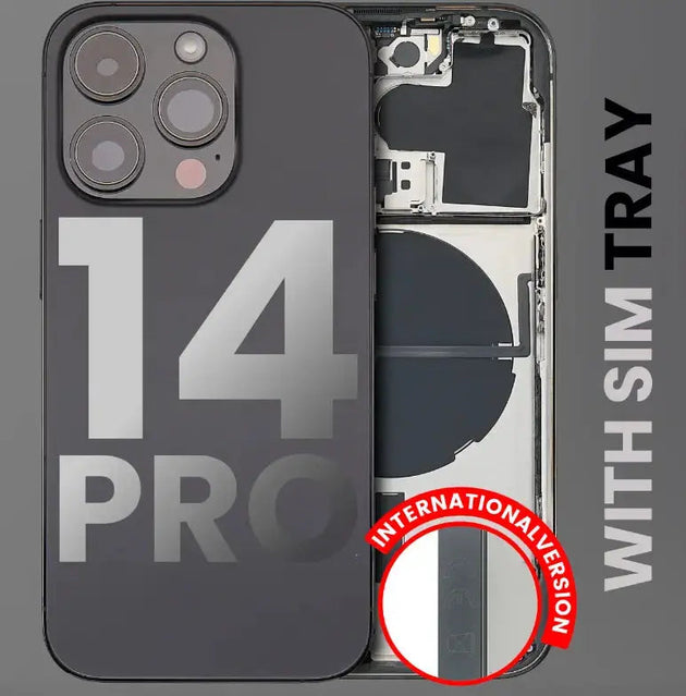Replacement Housing with Misc. Components Pre-Installed Compatible with iPhone 14 Pro - 3C Easy Markham
