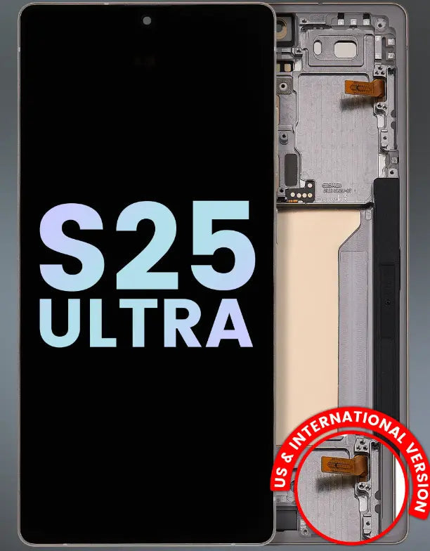 Samsung S25 Ultra 5G Replacement Screen w/ Frame - 3C Easy Markham