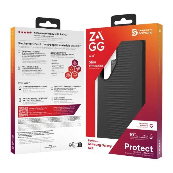 ZAGG Graphene Luxe Case for Samsung S24 Series - 3C Easy Markham