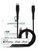 Ampsentrix Braided USB-C to Lightning Cable - 3C Easy Markham